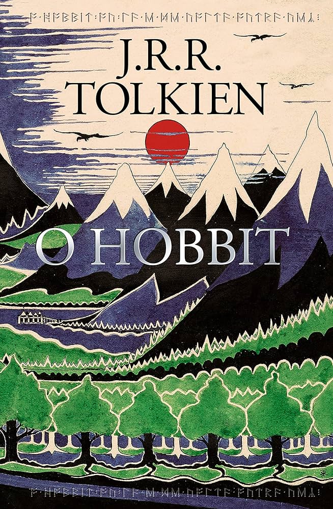Livro O Hobbit de JRR Tolkien