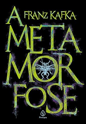 Capa do livro A Metamorfose da editora Principis. Um clássico fácil de ler.