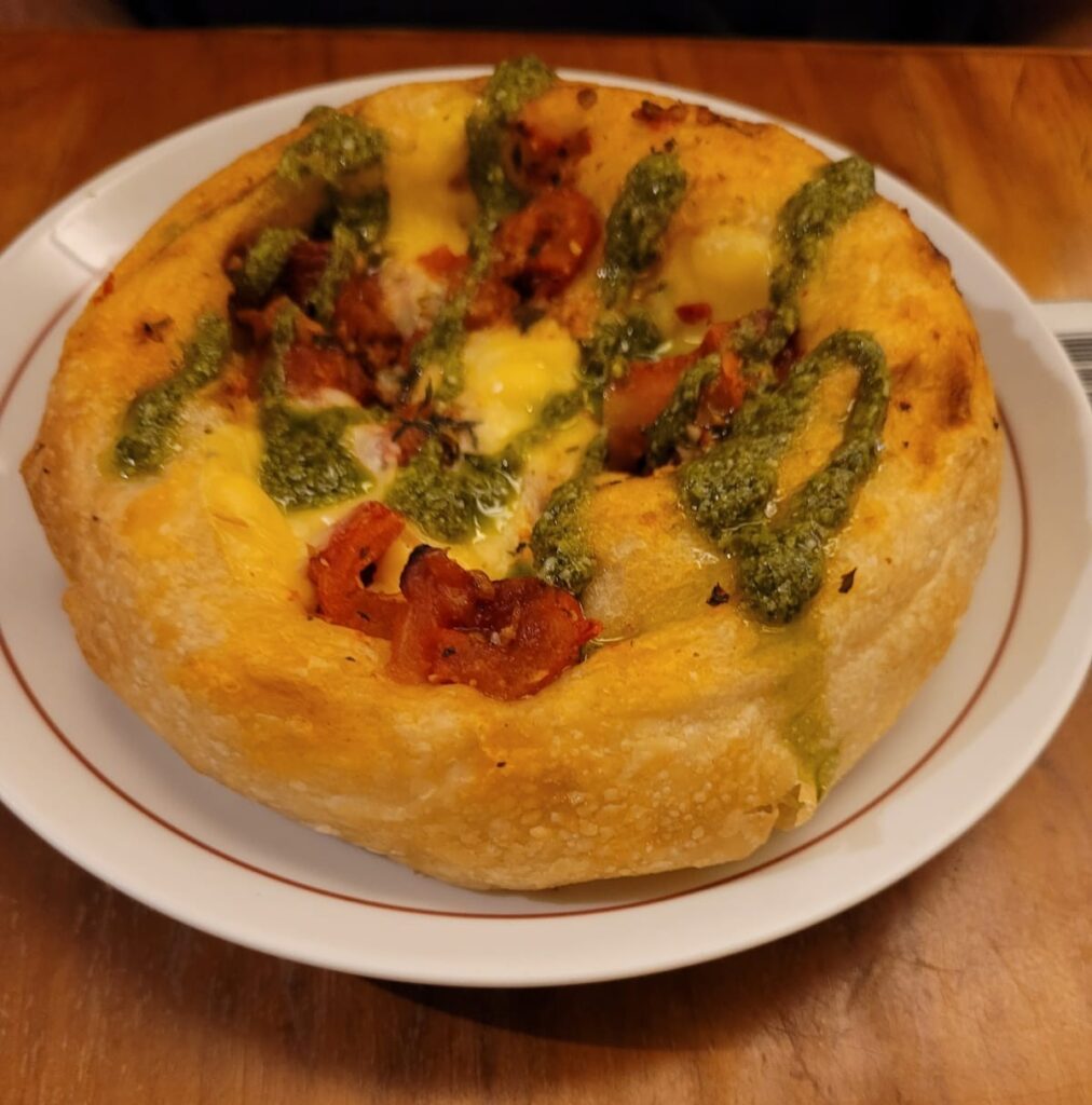 Focaccia vegana Teva Deli Copacabana