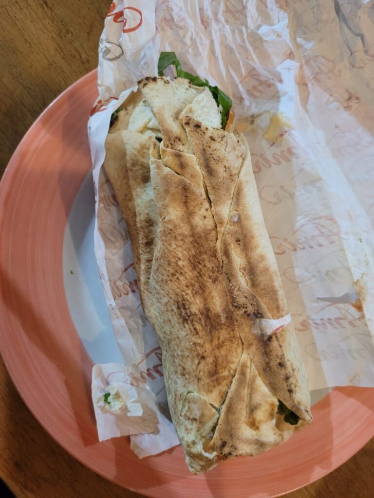 Sanduíche de Falafel Amir Copacabana