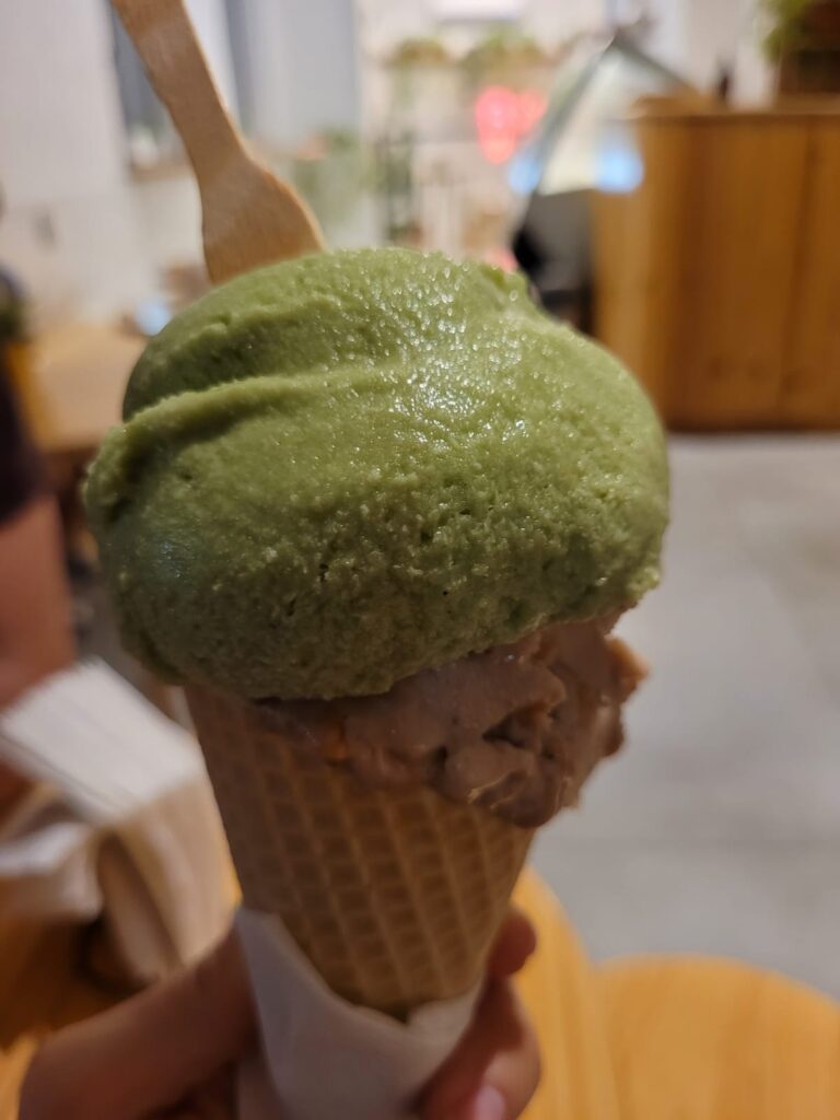 Sorvete vegano Hoba Botafogo