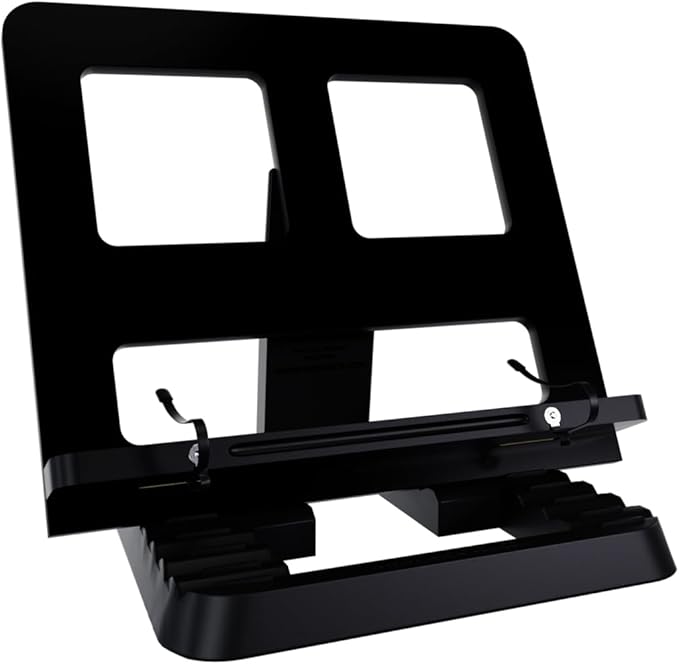 Suporte para livros e notebook Suporte ergonômico para livros e notebook