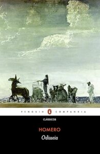 Capa do livro a odisseia da editora penguin