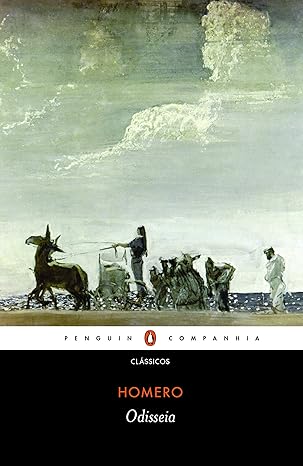 Capa do livro a odisseia da editora penguin